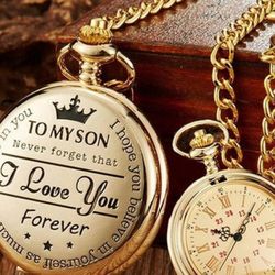 Special Pocket Watch Dedicated (( To My Son ))