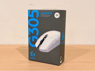 Logitech G305 LIGHTSPEED Wireless Gaming Mouse,Hero 12K Sensor, 12,000 DPI-WHITE