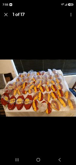 Hard Rock Cafe Mini Deflated Footballs Lot 50+