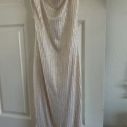 Gold Shiny Dress 