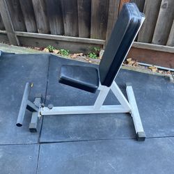 Seated Utility Weight Bench