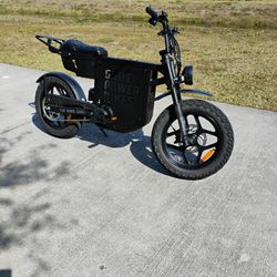 The King Goat Electric Bicycle E-bike With Pedals Street Legal Ebike