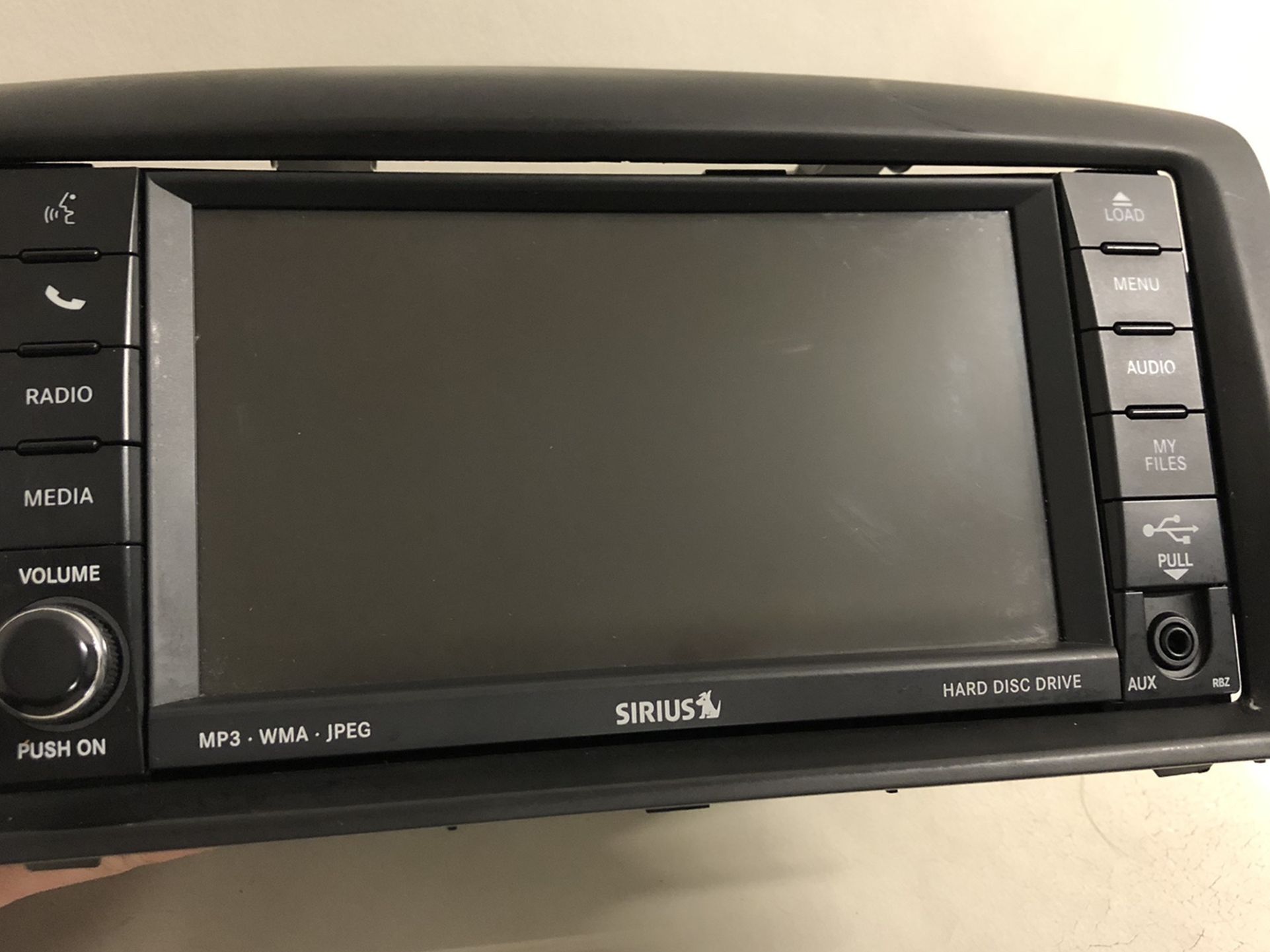 SirusXM Mp3-Wma-Jpeg-Hard Disk Drive-usb-Aux