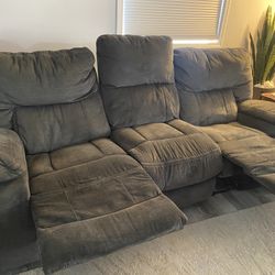 Recliner Sofa w/USB ports 