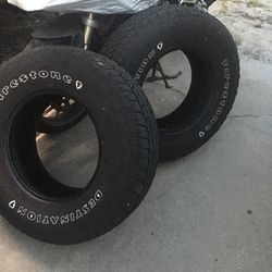 285/70/17 Tires Six Months Old
