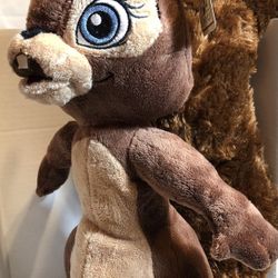 Sammy the Squirrel Plush Stuffed Animal Toy 16" Great Wolf Lodge Fiesta