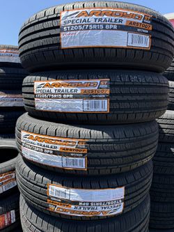 🚨🚨vendo Set De Llantas ST 205 75 15 Arroyo Tires 