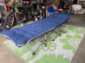 Bed Folding Cot with Thick Mattress Furniture