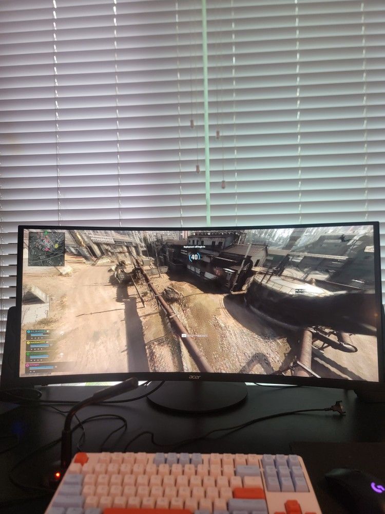 Acer 34 Inch Ultra Wide LED - Works Flawless Used Lightly for Sale in ...
