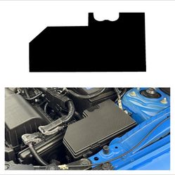 2022-2026 Honda Civic Fuse Box Cover Carbon Fiber Overlay Sticker