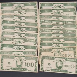 Vintage Tracies Inc. Hunky-Dory "That Ain't Hay" Smackers Play Money