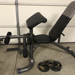 Golds Gym Weight Bench - XRS 20