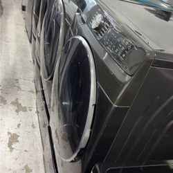 Samsung Washer And Dryer Set With Pedestal