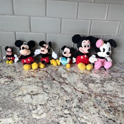 Mickey And Minnie Stuffed