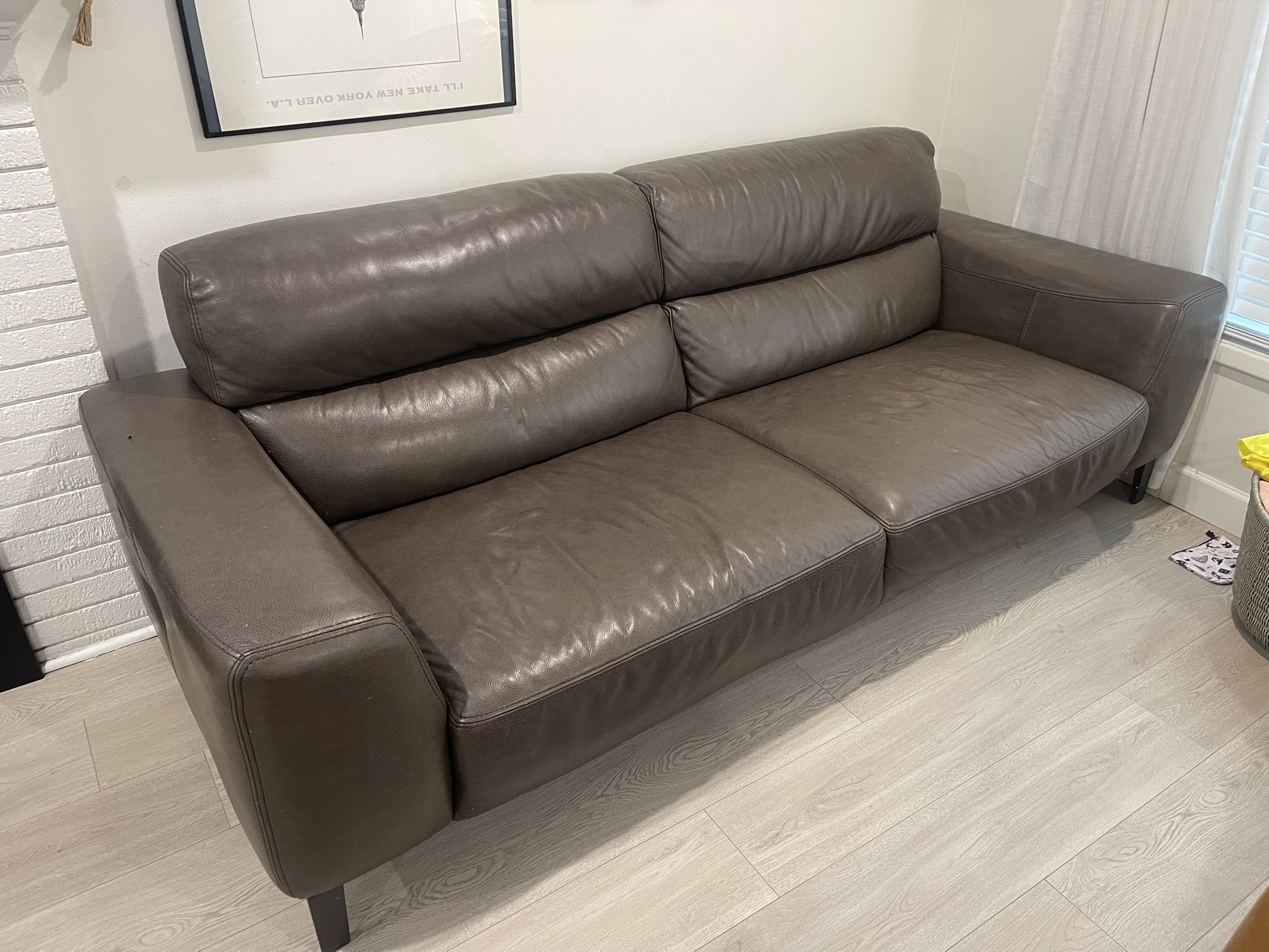 Leather Sofa Couch