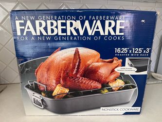 Farberware Nonstick Roaster with Rack NEW