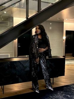 Sequin Blazer Outfit 