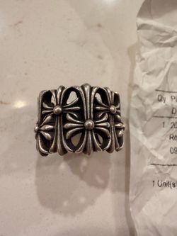 Chrome Hearts cemetery ring Sz 9.5