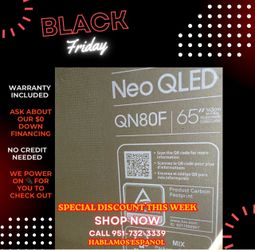 Samsung - 65” Class QN80F Series Neo QLED Mini LED 4K UHD SamsungVision AI Smart Tizen TV