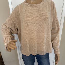 Women’s Cropped Sweater Size XL