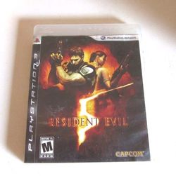 Resident evil 5 for PS3