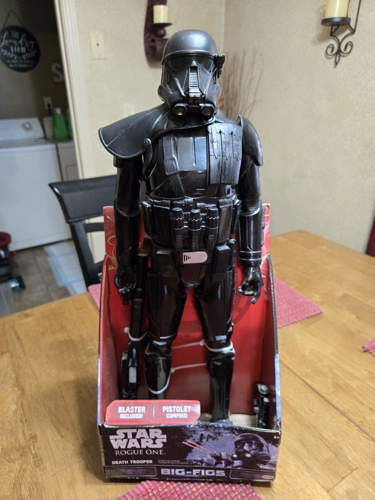 New 19" Star Wars Rouge One "Death Tropper"Figure."CHECK OUT MY PAGE FOR MORE DEALS "