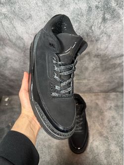 Jordan 3 Black Cat size 12