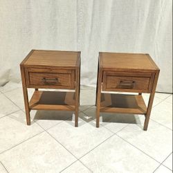 Two Ratan Nightstand 