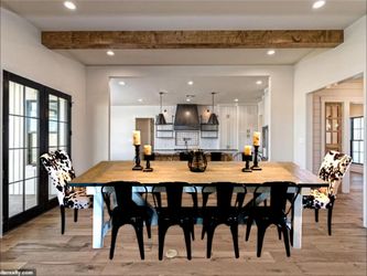 Farmhouse Rustic Dining Tables. 