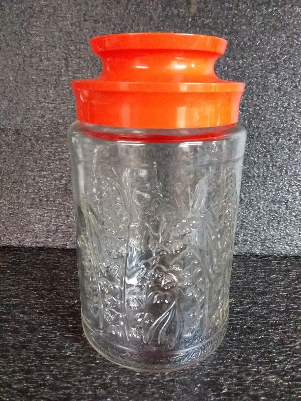 Vintage Tang Glass Jar