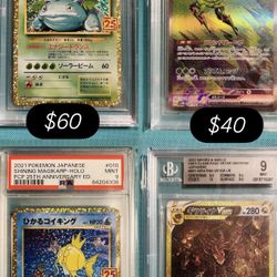 Pokémon Graded Cards 