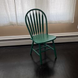 Windsor Chair Painted Green