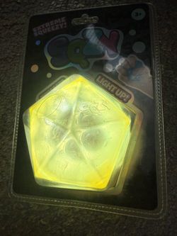 Light up sqzy ball