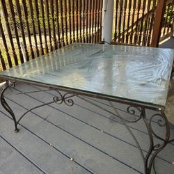 Glass Coffee Table $25 OBO
