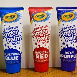 Crayola Bathtub Finger Paint - Set of 5