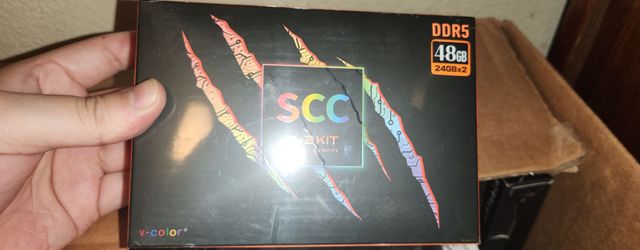 V-Color Manta SCC 48GB (2x24gb) DDR5 8000mhz RAM kit