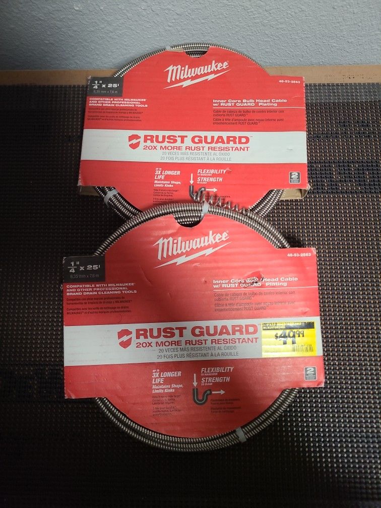 Milwaukee 25ft Cable