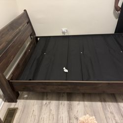 from ashley furniture, wood, size full
