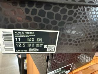Nike Kobe 4 Protro 'Draft Day Pack - Mystery' size 11