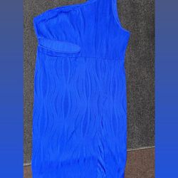Brand New (Size 3XL) Royal Blue Dress