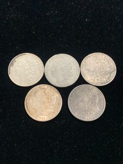 1921 Morgan Silver Dollars