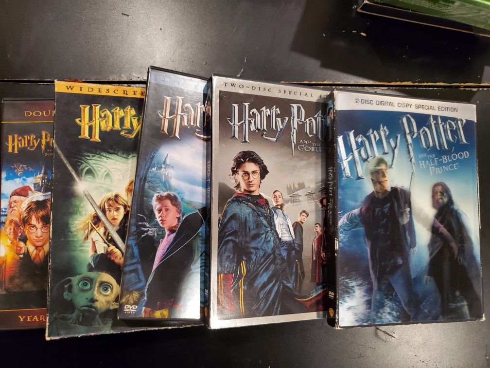 Harry Potter DVD Lot