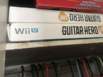 Wiiu guitar 2 of them and Xbox guitar