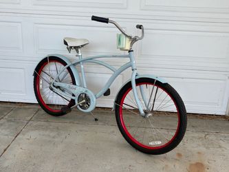 Lightweight Aluminum Frame Raleigh Retroglide Vintage Style Cruiser Bike