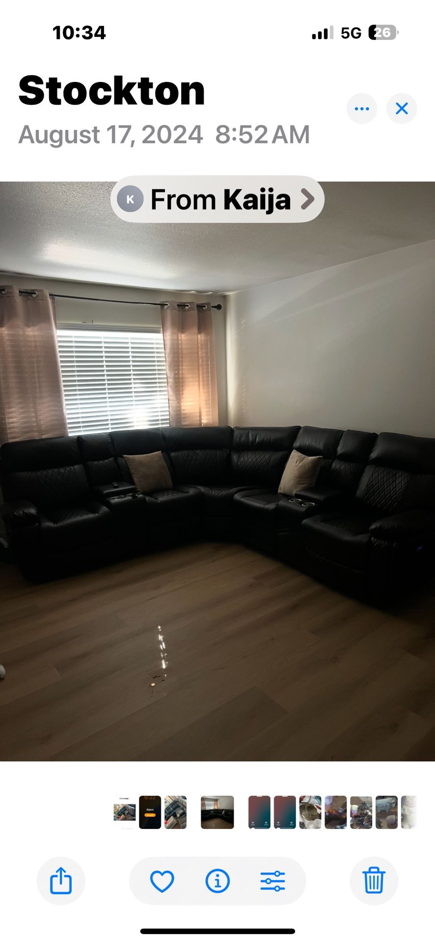 Theater Seating Couch