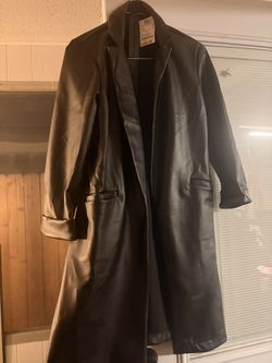 Black Faux Leather Jacket