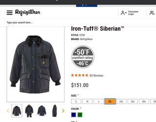 Iron-tuff Siberian Jacket 