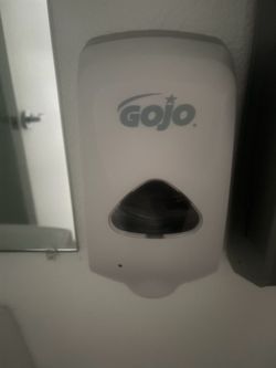 2 GOJO FMX-12 Soap Dispenser and Refills