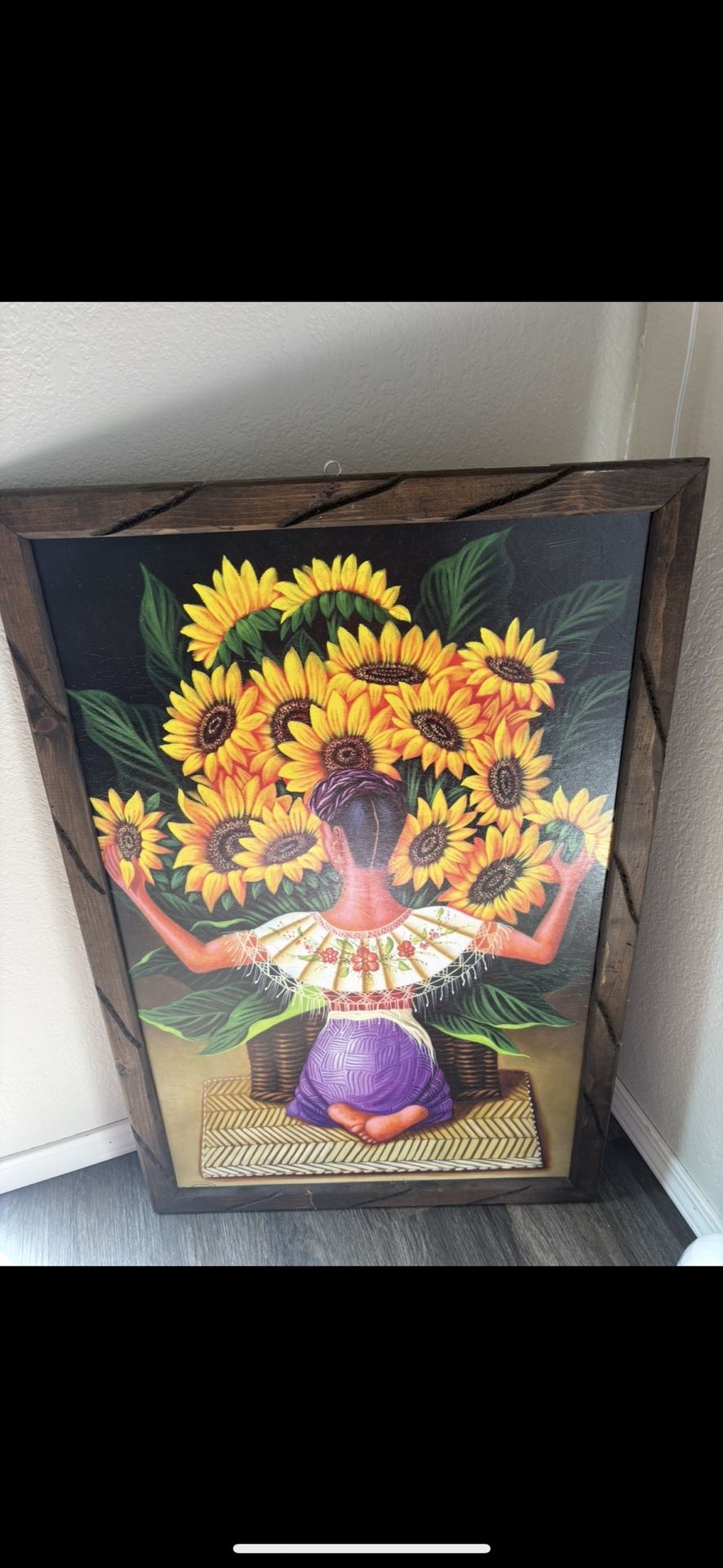 Mexican Floral Painting