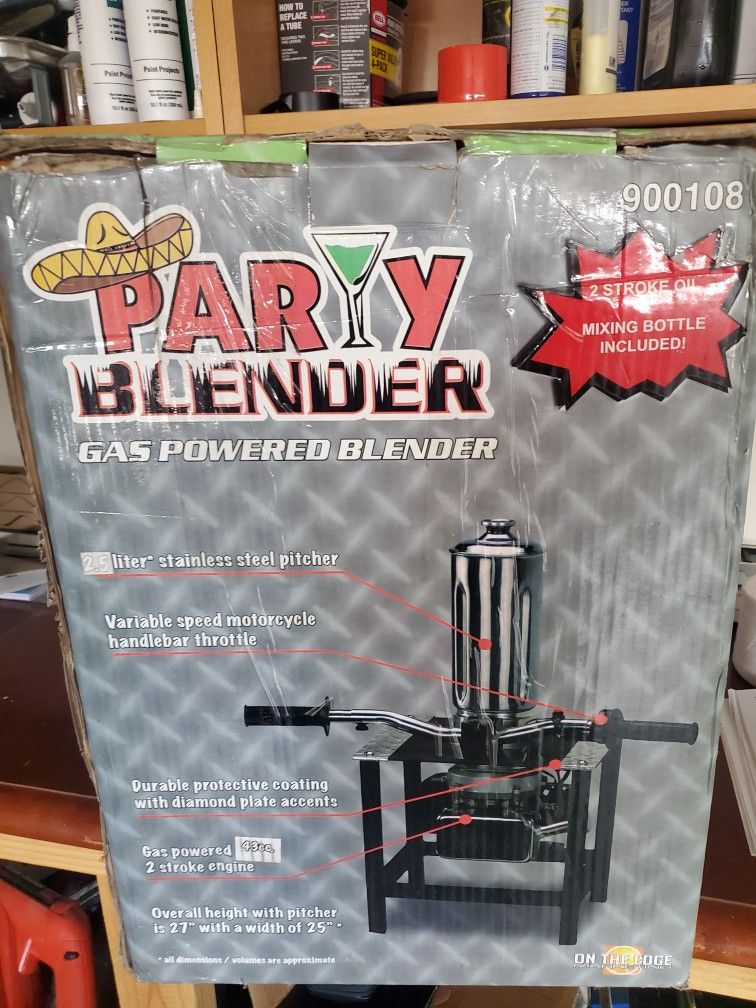 Gas Powered Blender